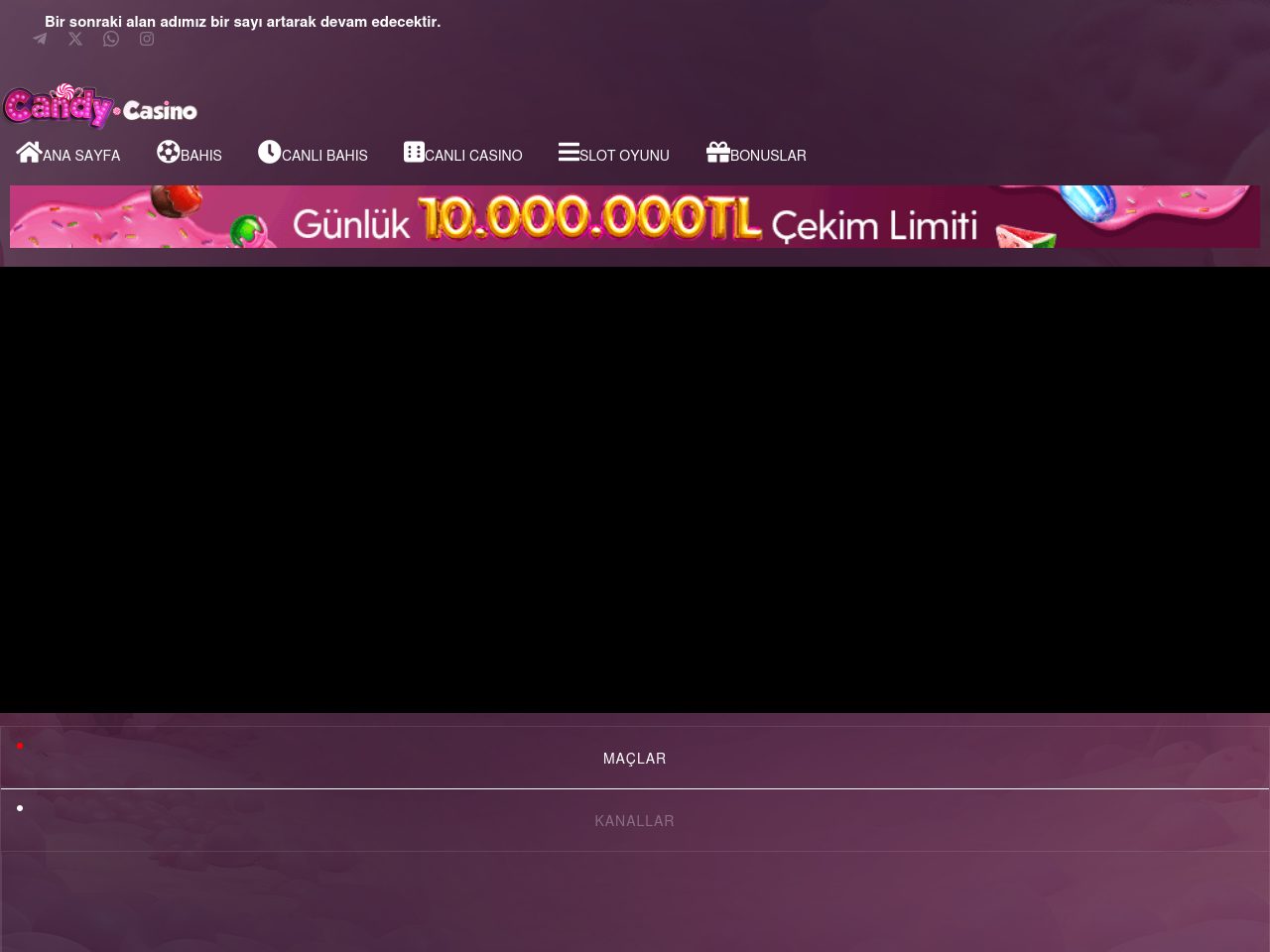 CandyCasino TV | Canlı Maç izle, Beinsports izle
