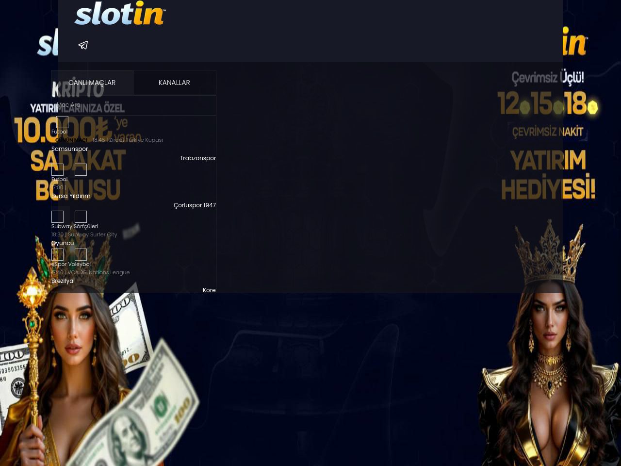 Slotin TV | Canlı Maç izle, Beinsports izle