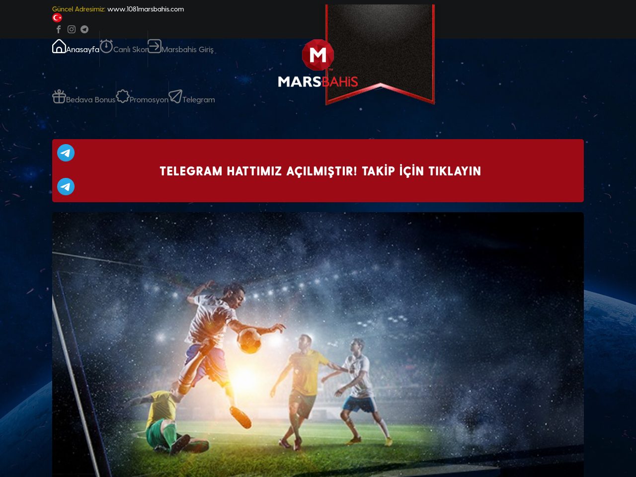 Marsbahis TV - Online Maç İzle - Reklamsız Maç İzle
