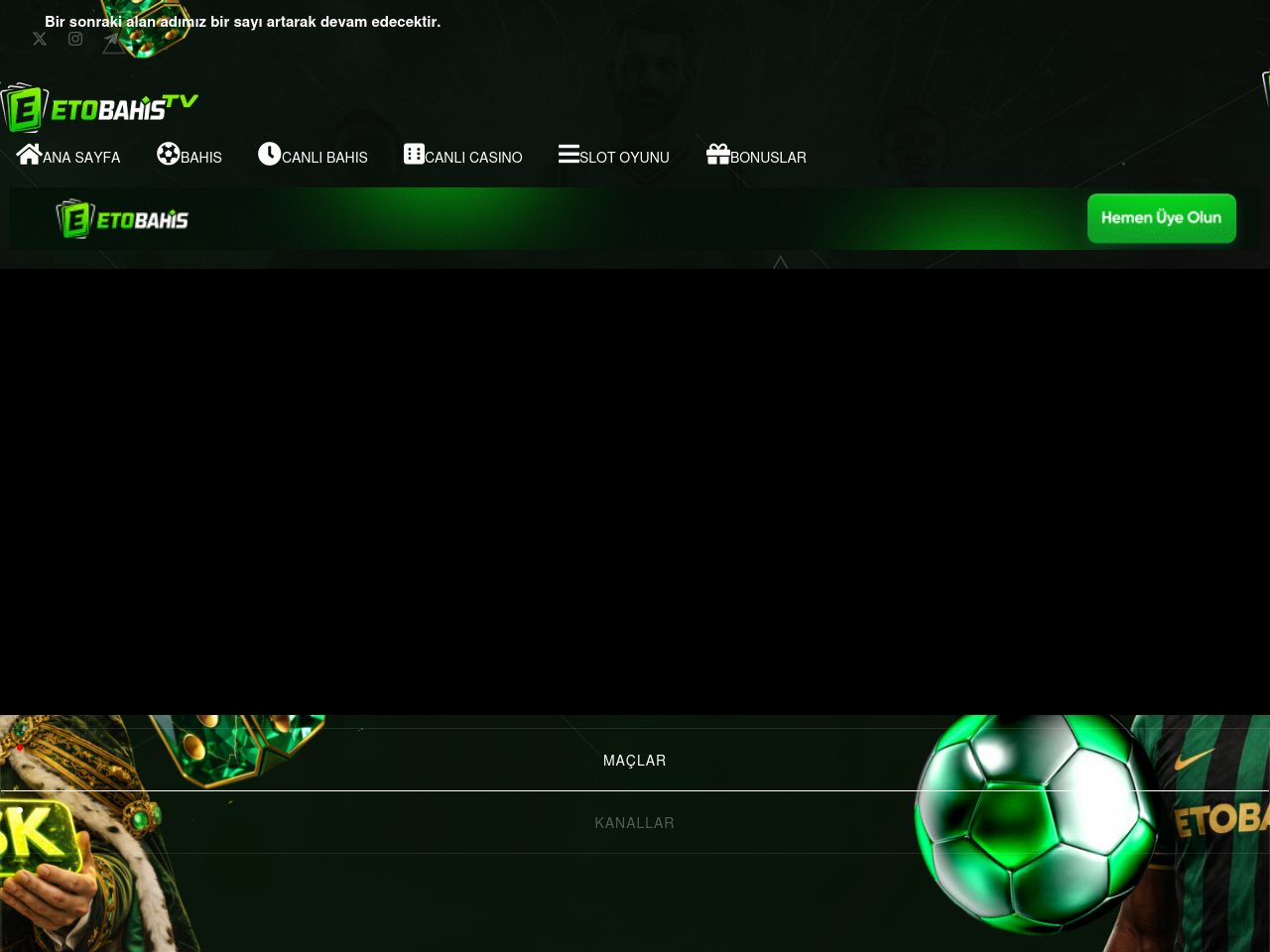 Etobahis TV | Canlı Maç izle, Beinsports izle