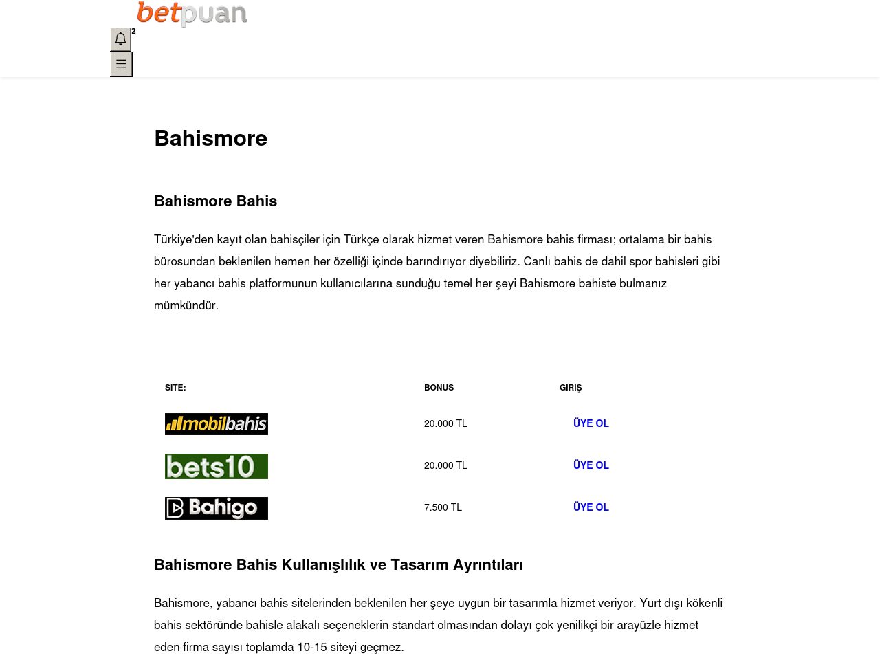 Bahismore
