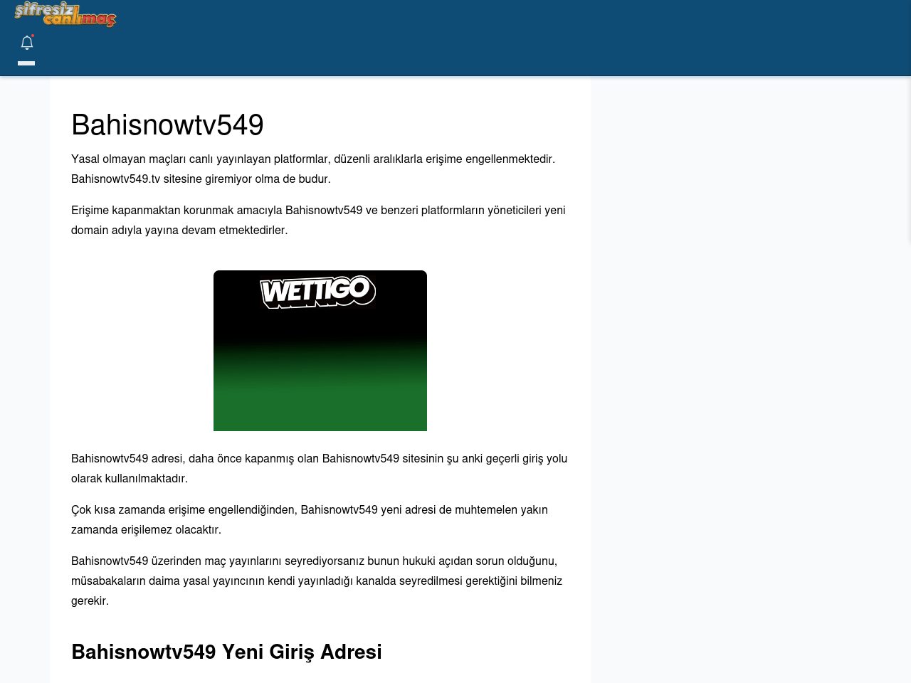 Bahisnowtv549 Giriş Linki - Şifresiz canlı maç izle