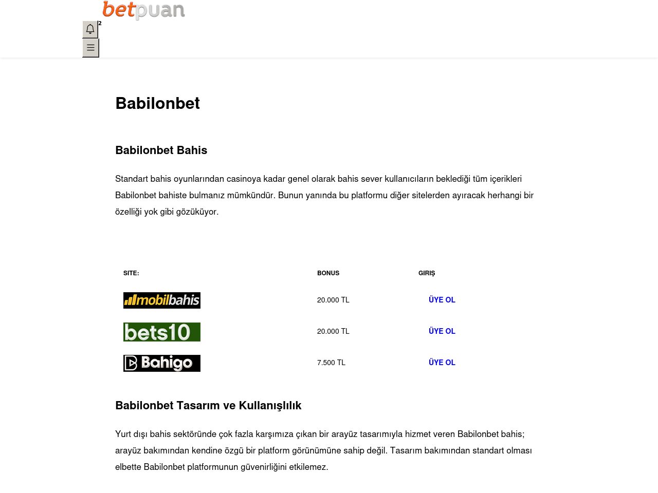 Babilonbet