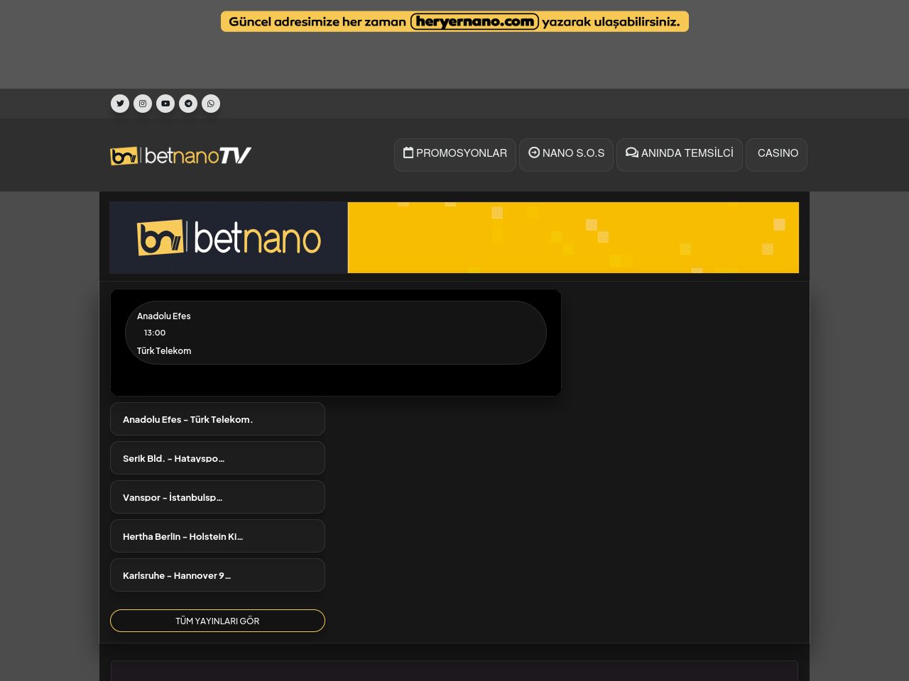 BetNano TV | BetNano TV