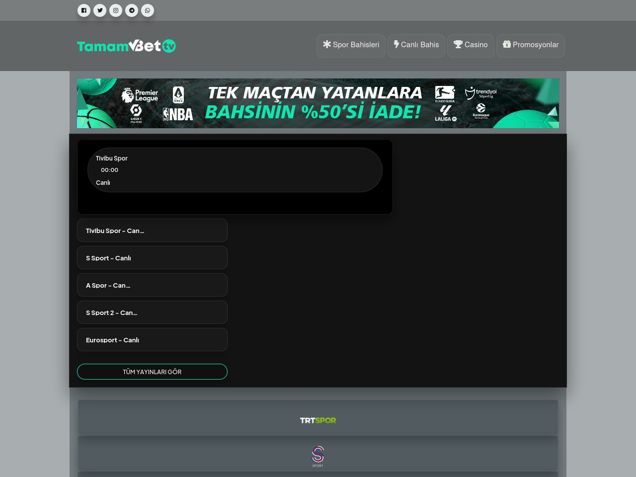 TamamBet TV | TamamBet TV