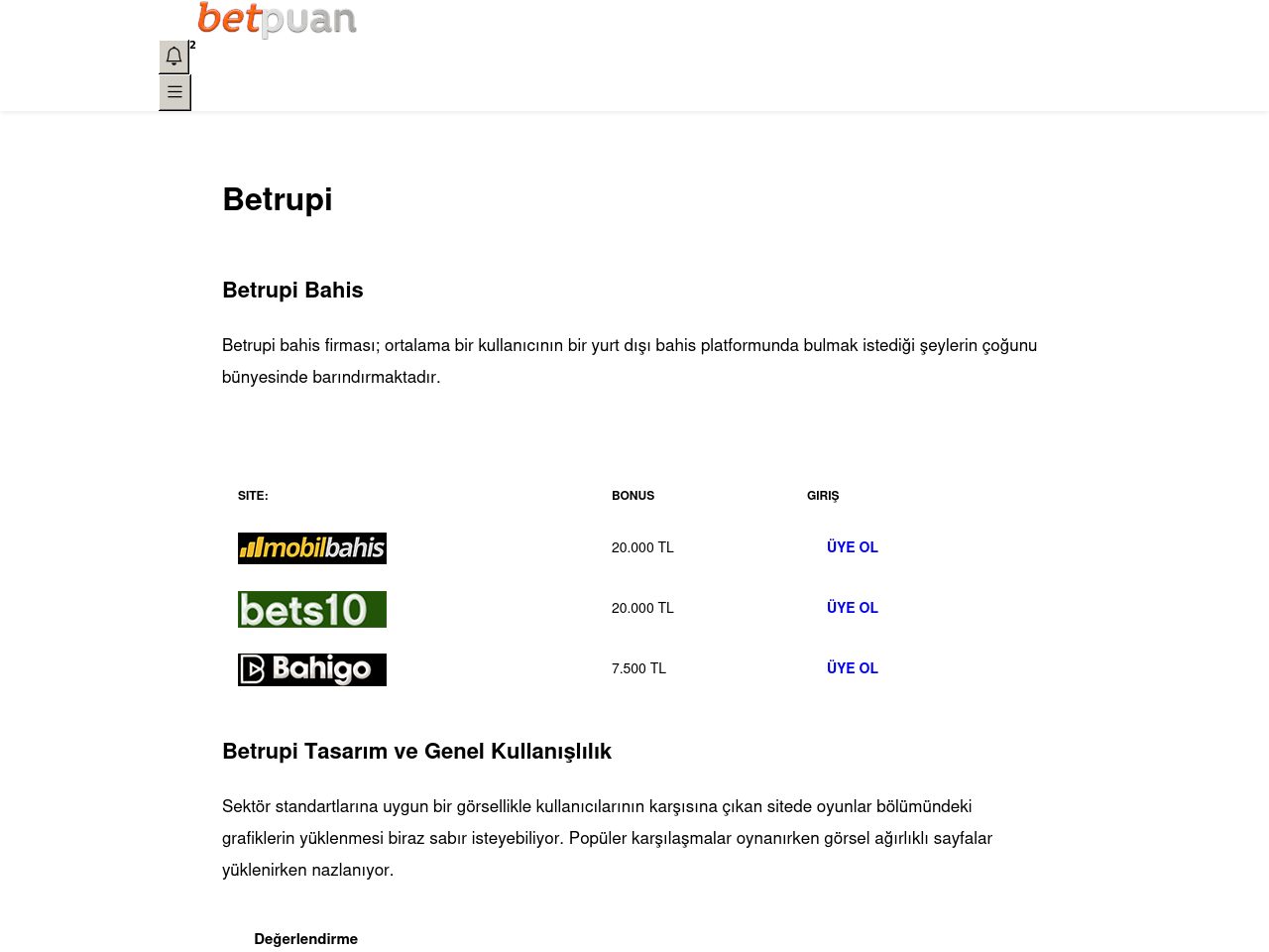 Betrupi Bahis
