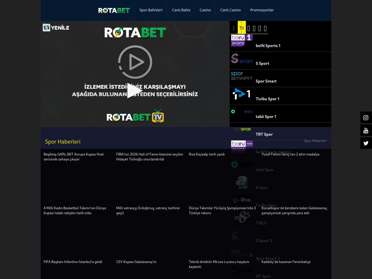 Rotabet TV