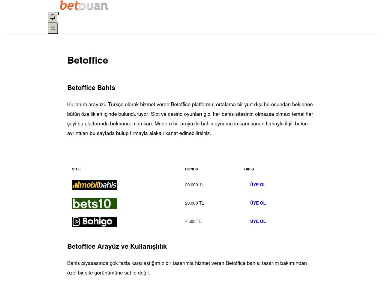 Betoffice